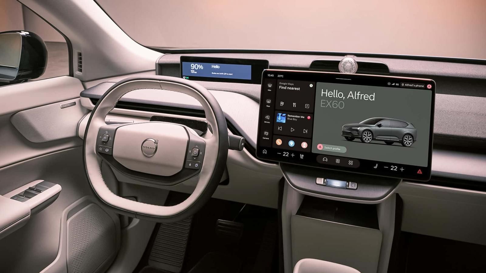 Volvo EX60: Πρεμιέρα με έως 680 άλογα και 810 χλμ. αυτονομία.